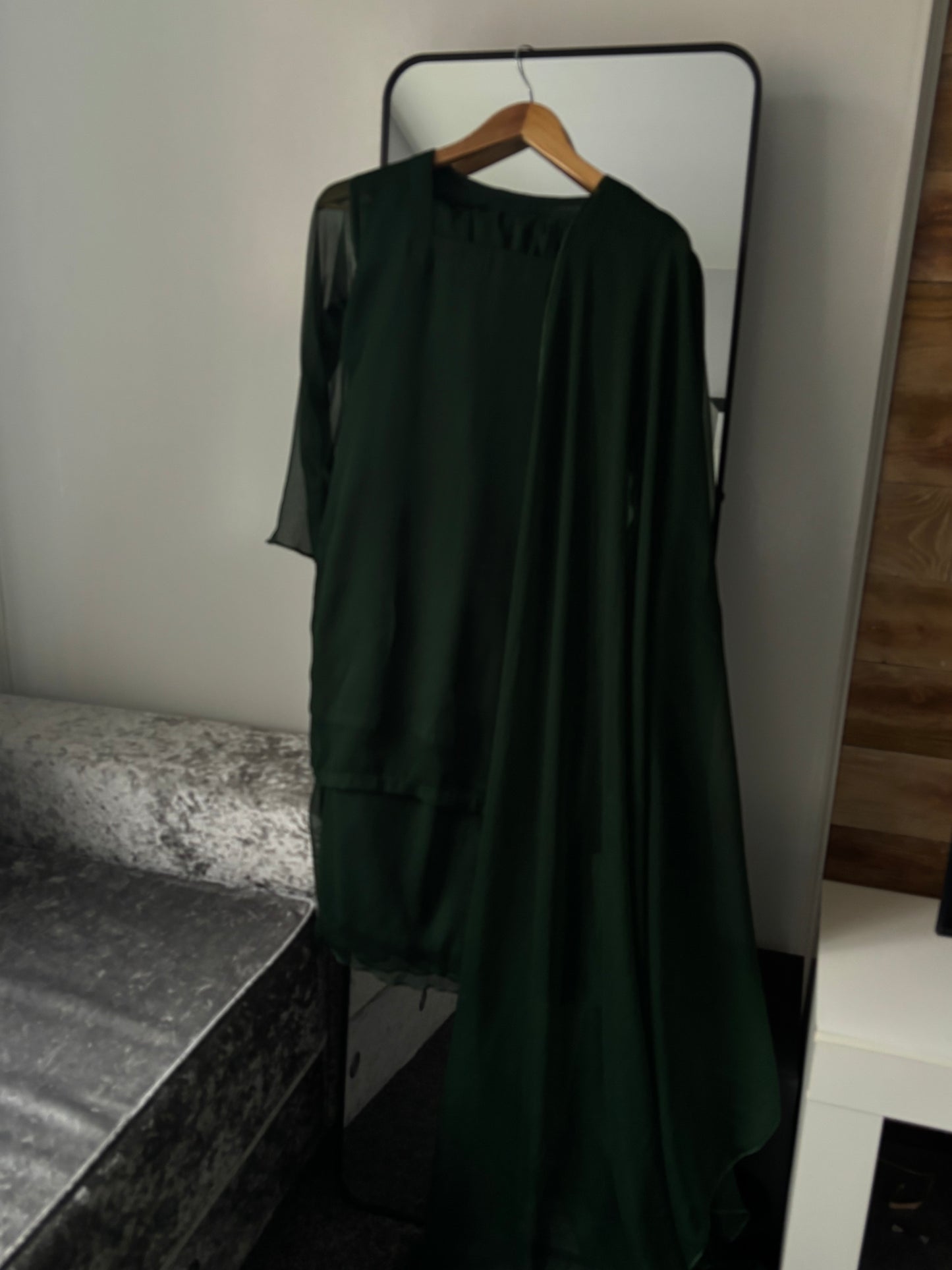 Emerald Sharara set