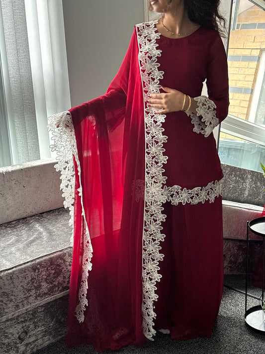 Ruby Sharara Set