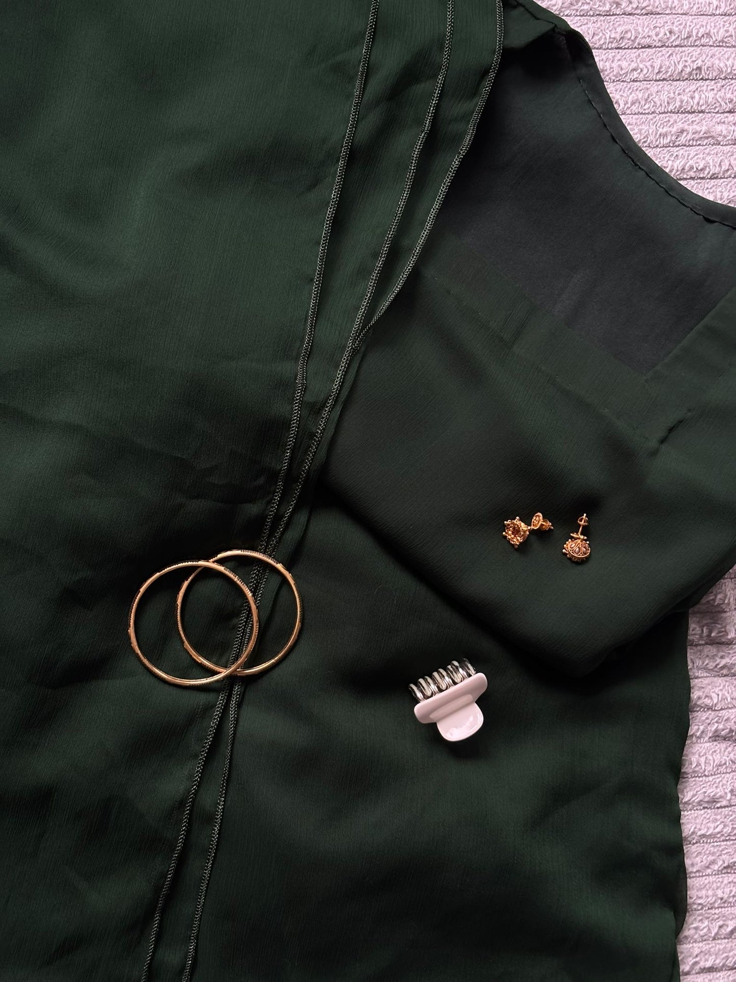 Emerald Sharara set
